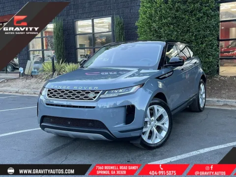 Blue 2021 Land Rover Range Rover Evoque S for sale in Sandy Springs, GA