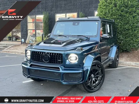 Blue 2019 Mercedes-Benz G-Class G 550 for sale in Sandy Springs, GA