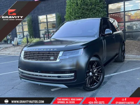 Black 2023 Land Rover Range Rover SE for sale in Sandy Springs, GA