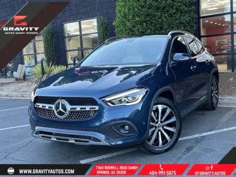 Blue 2022 Mercedes-Benz GLA 250 for sale in Sandy Springs, GA