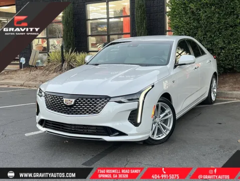 White 2025 Cadillac CT4 Luxury for sale in Sandy Springs, GA