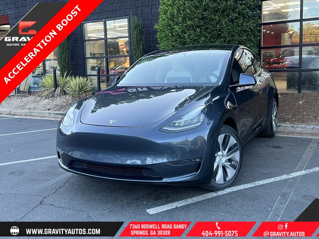 Used 2020 Tesla Model Y Long Range with VIN 5YJYGDEE0LF044693 for sale in Chamblee, GA