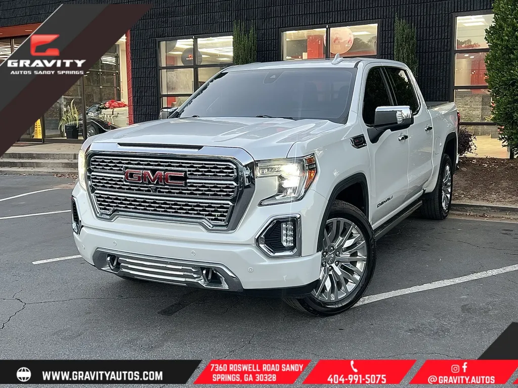 White 2019 GMC Sierra 1500 Denali for sale in Sandy Springs, GA
