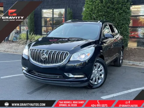 Black 2014 Buick Enclave Leather Group for sale in Sandy Springs, GA