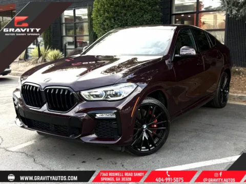Red 2021 BMW X6 M50i for sale in Sandy Springs, GA
