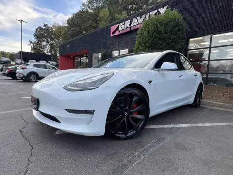 Photos of 2020 Tesla Model 3 Performance for sale in Sandy Springs, GA at Gravity Autos Sandy Springs