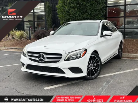 White 2021 Mercedes-Benz C-Class C 300 for sale in Sandy Springs, GA