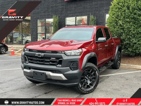 Red 2023 Chevrolet Colorado Trail Boss for sale in Sandy Springs, GA