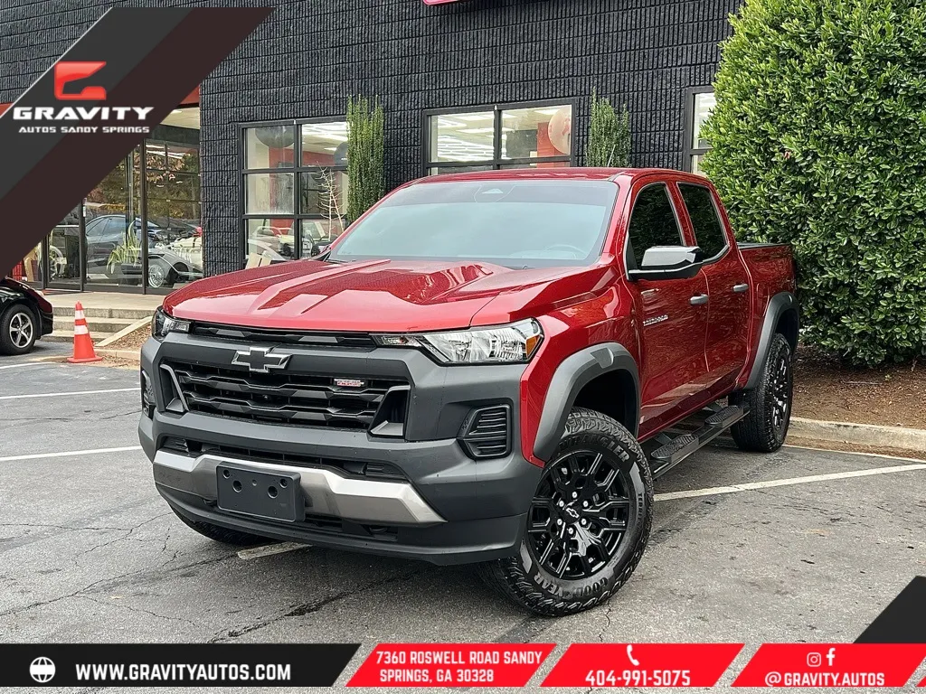 Red 2023 Chevrolet Colorado Trail Boss for sale in Sandy Springs, GA