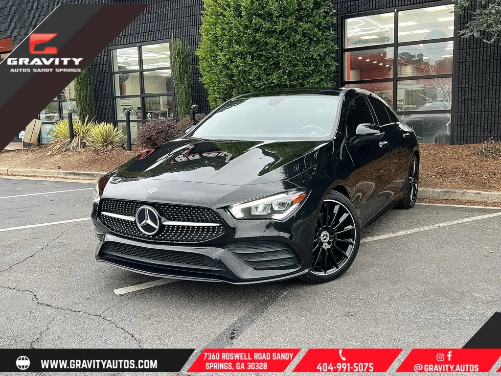 Black 2022 Mercedes-Benz CLA 250 for sale in Sandy Springs, GA