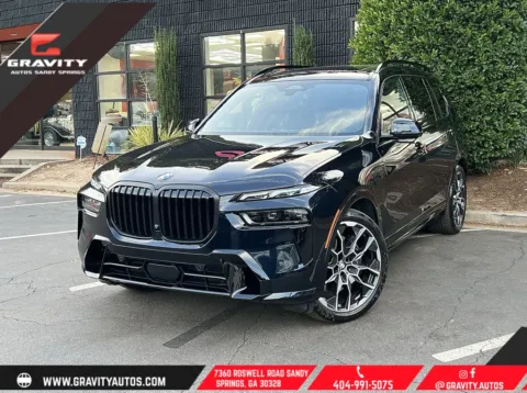Black 2024 BMW X7 xDrive40i for sale in Sandy Springs, GA