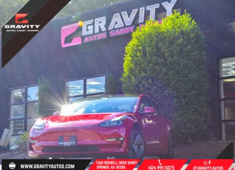 Blue 2021 Tesla Model 3 Long Range for sale in Sandy Springs, GA