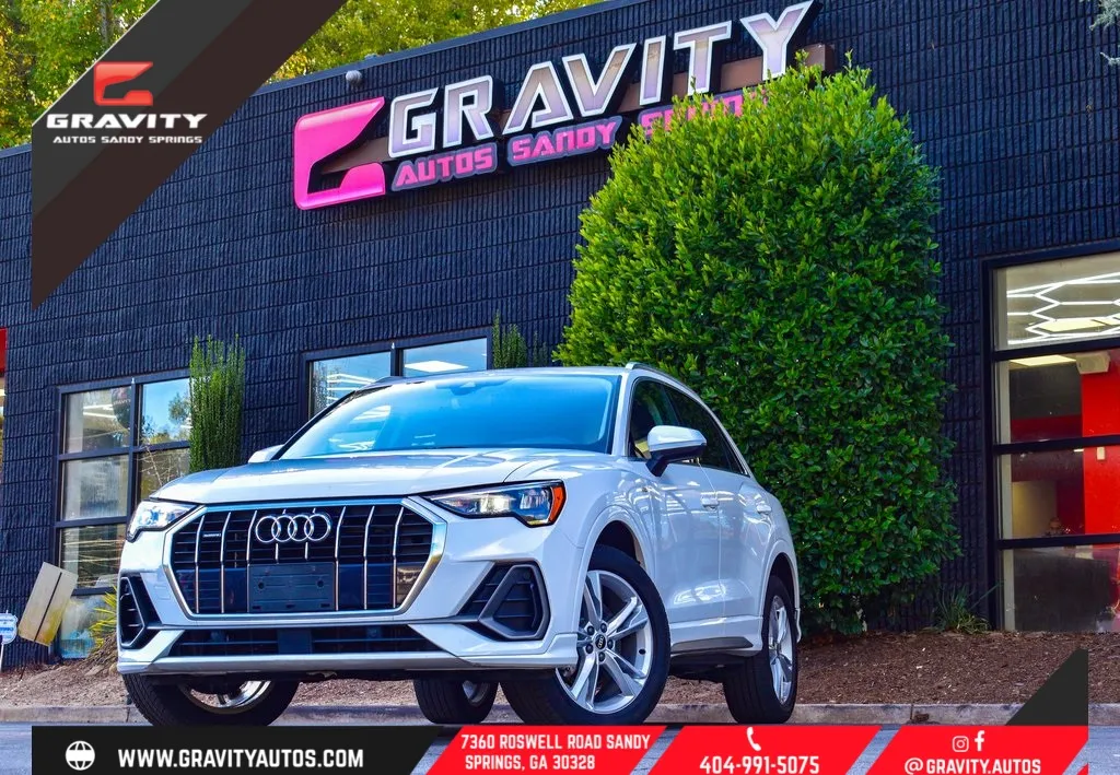 White 2021 Audi Q3 Premium for sale in Sandy Springs, GA