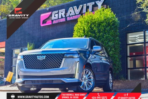 Gray 2021 Cadillac Escalade Premium Luxury for sale in Sandy Springs, GA