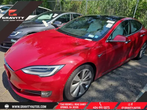 Blue 2020 Tesla Model S Long Range Plus for sale in Sandy Springs, GA