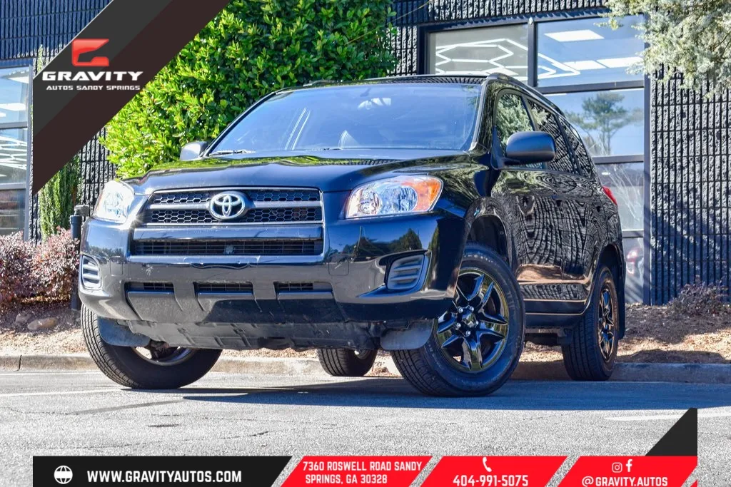 Black 2012 Toyota RAV4 for sale in Sandy Springs, GA