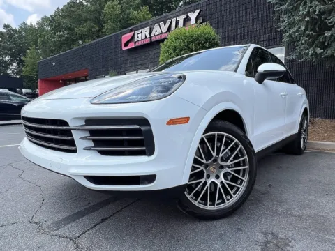 Photos of 2023 Porsche Cayenne Platinum Edition for sale in Sandy Springs, GA at Gravity Autos Sandy Springs