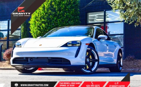 Gray 2023 Porsche Taycan for sale in Sandy Springs, GA