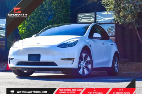 Blue 2021 Tesla Model Y Long Range for sale in Sandy Springs, GA