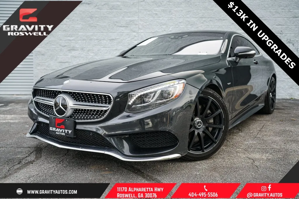 Gray 2015 Mercedes-Benz S-Class S 550 for sale in Roswell, GA