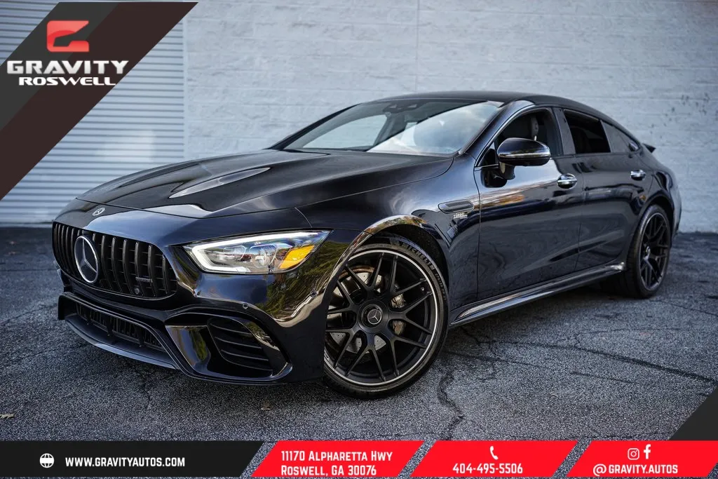 Black 2021 Mercedes-Benz AMG GT 43 for sale in Roswell, GA