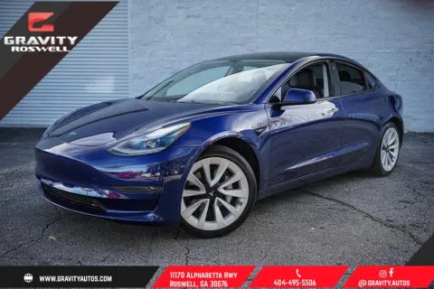Blue 2023 Tesla Model 3 for sale in Roswell, GA