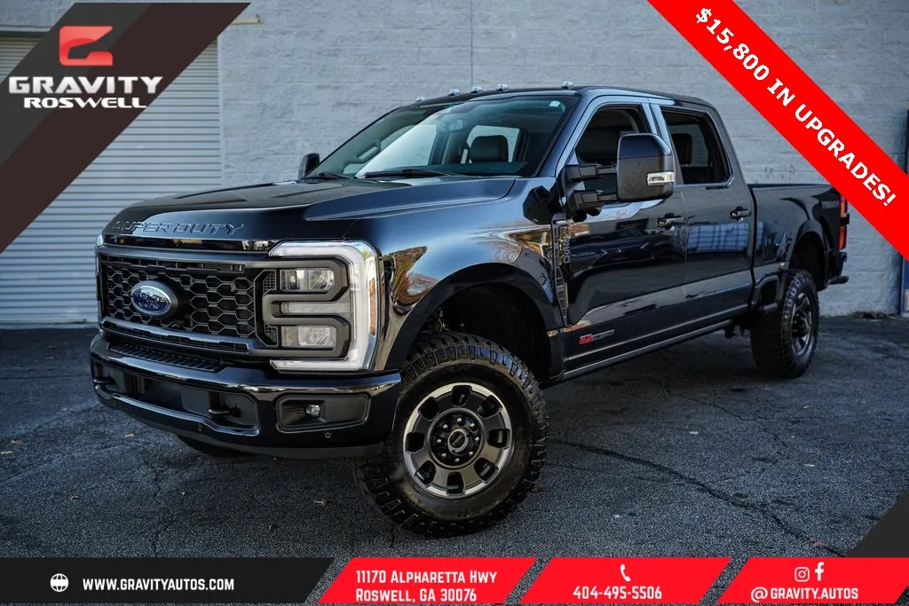 Black 2024 Ford F-250SD Lariat for sale in Roswell, GA