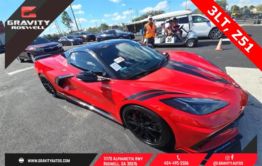 Red 2023 Chevrolet Corvette Stingray for sale in Roswell, GA