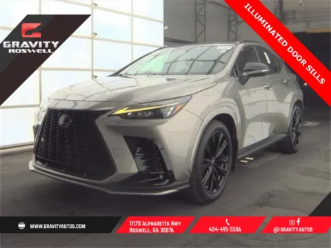 Silver 2022 Lexus NX 350 F SPORT Handling for sale in Roswell, GA