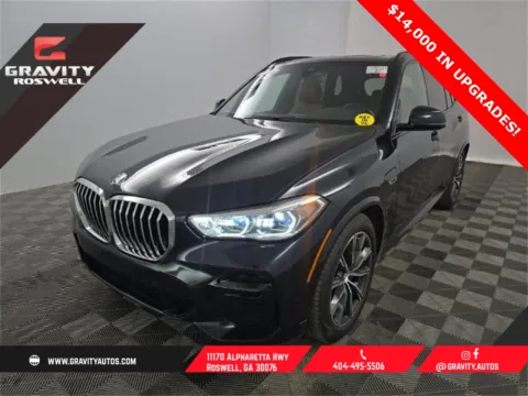 Black 2022 BMW X5 xDrive45e for sale in Roswell, GA