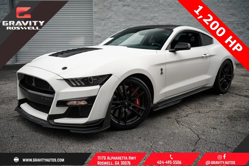White 2020 Ford Mustang Shelby GT500 for sale in Roswell, GA