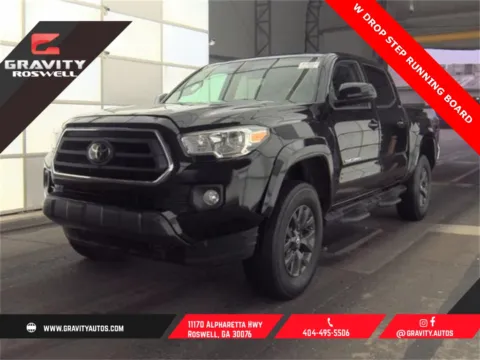 Black 2021 Toyota Tacoma SR5 for sale in Roswell, GA