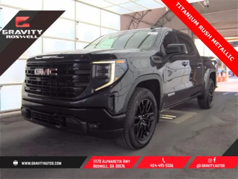 Gray 2022 GMC Sierra 1500 Elevation for sale in Roswell, GA