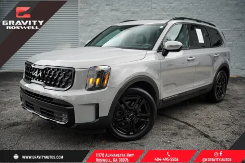 Gray 2024 Kia Telluride SX X-Line for sale in Roswell, GA
