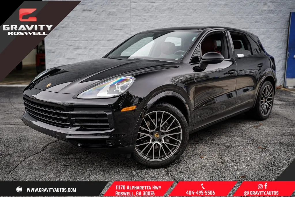 Black 2020 Porsche Cayenne for sale in Roswell, GA