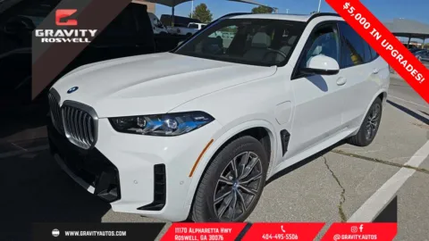 White 2025 BMW X5 xDrive50e for sale in Roswell, GA