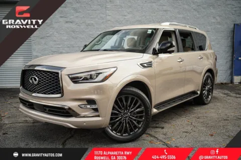 Silver 2022 INFINITI QX80 Premium Select for sale in Roswell, GA