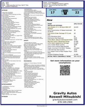 Another view of 2023 Ram 1500 Big Horn/Lone Star for sale in Roswell, GA at Gravity Autos Roswell