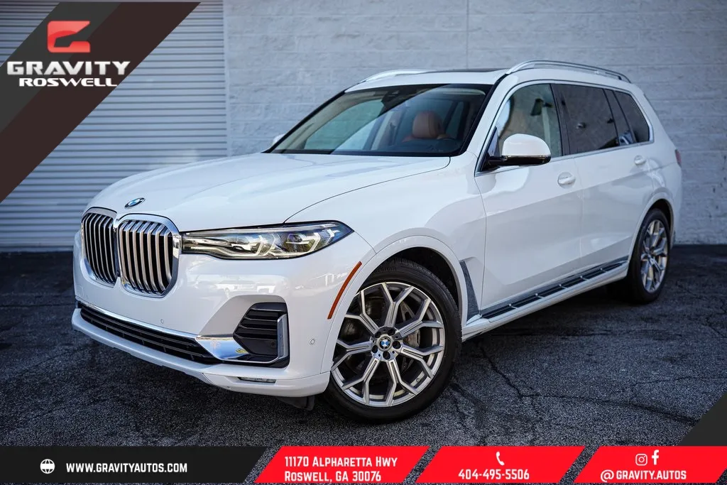 White 2022 BMW X7 xDrive40i for sale in Roswell, GA