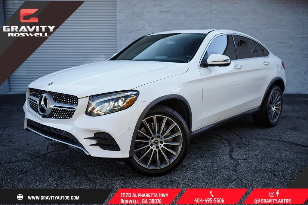 Silver 2019 Mercedes-Benz GLC 300 Coupe for sale in Roswell, GA
