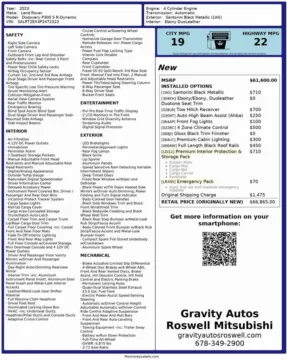 Another view of 2023 Land Rover Discovery S R-Dynamic for sale in Roswell, GA at Gravity Autos Roswell