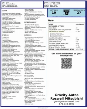 Another view of 2022 Mercedes-Benz GLE 350 for sale in Roswell, GA at Gravity Autos Roswell