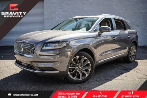 Gray 2023 Lincoln Nautilus Reserve for sale in Roswell, GA