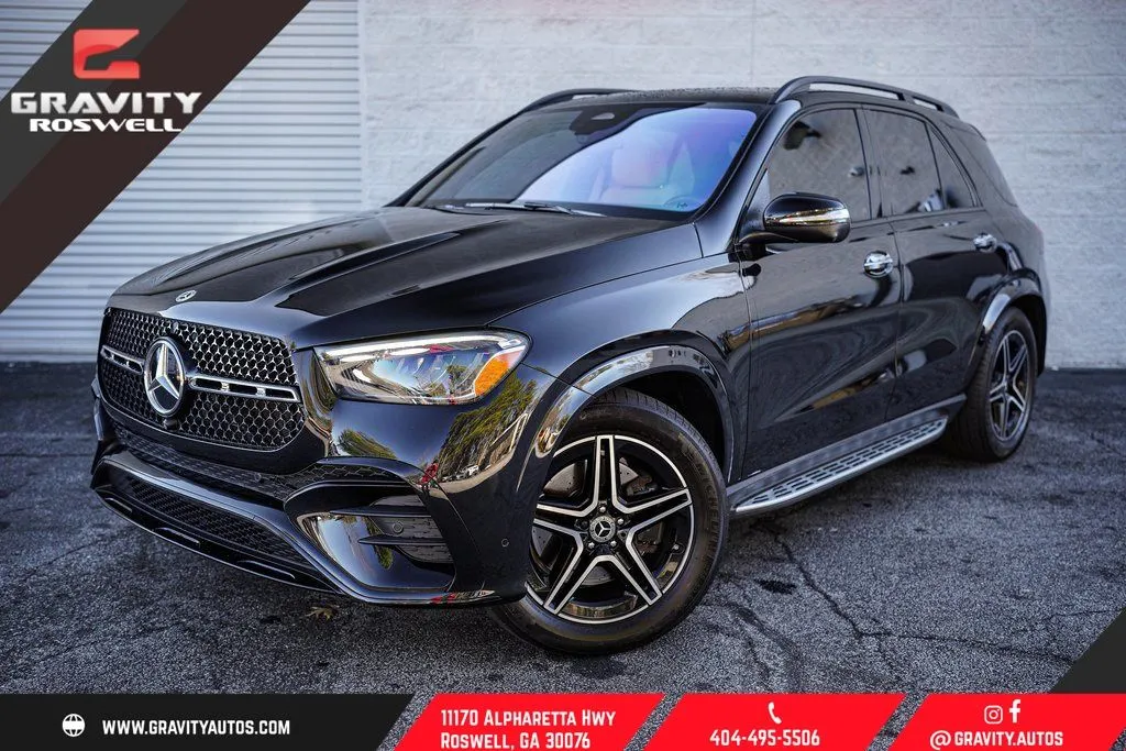 Black 2024 Mercedes-Benz GLE 450 for sale in Roswell, GA