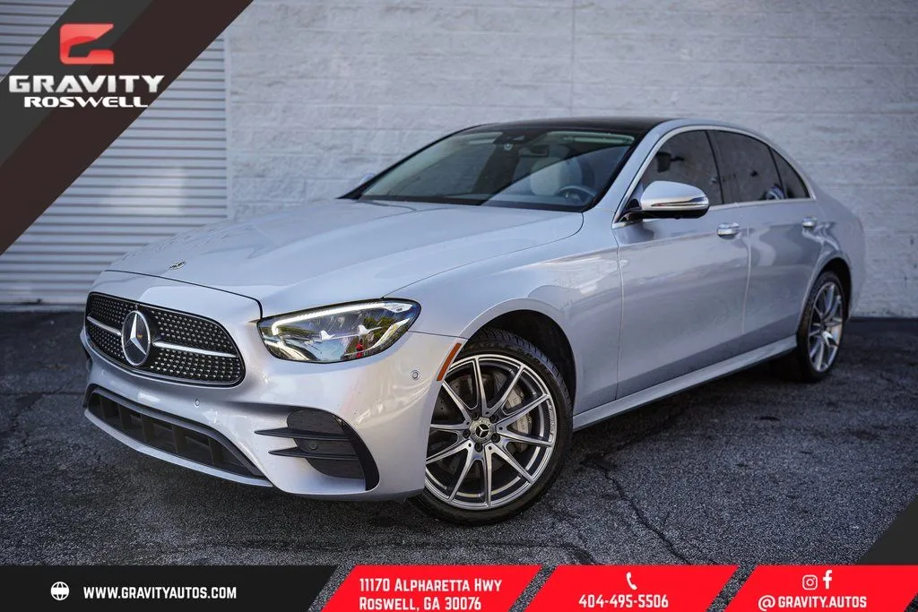 Black 2021 Mercedes-Benz E-Class E 350 for sale in Roswell, GA