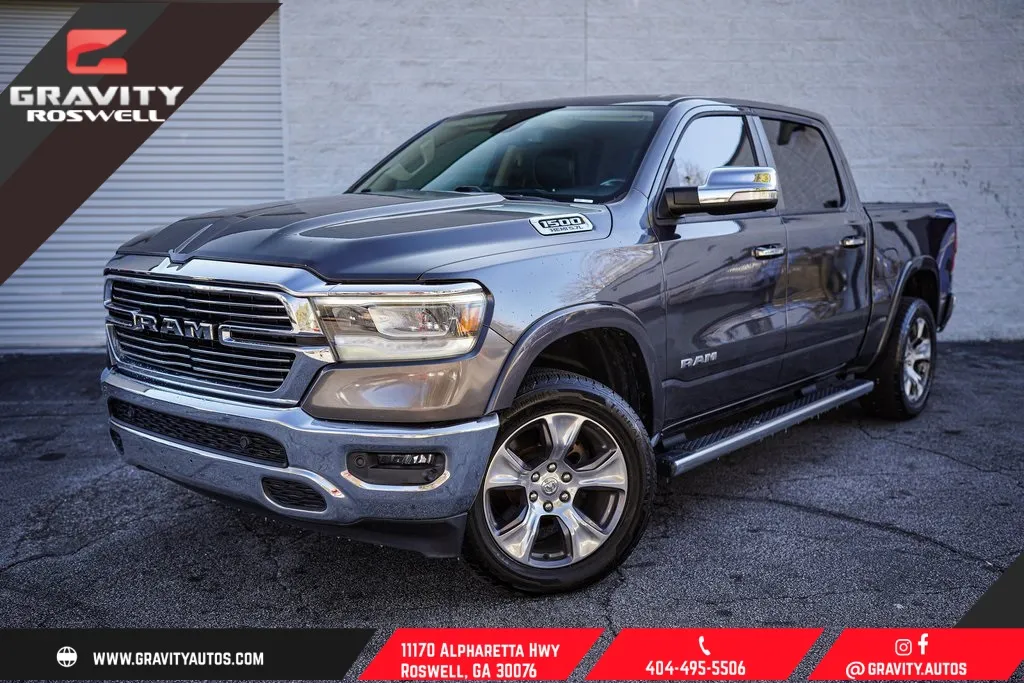 Gray 2020 Ram 1500 Laramie for sale in Roswell, GA