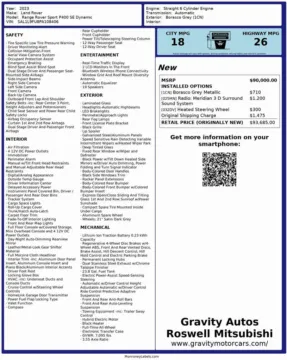 Another view of 2023 Land Rover Range Rover Sport SE Dynamic for sale in Roswell, GA at Gravity Autos Roswell