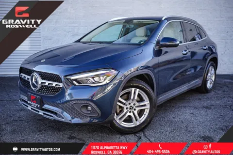 Blue 2022 Mercedes-Benz GLA 250 for sale in Roswell, GA