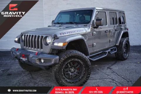 Gray 2019 Jeep Wrangler Unlimited Rubicon for sale in Roswell, GA