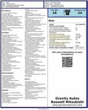 Another view of 2015 Mercedes-Benz S-Class S 550 for sale in Roswell, GA at Gravity Autos Roswell